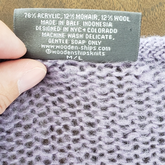 Wooden Ships Asymmetrical Crew Neck Sweater - Picture 3 of 3